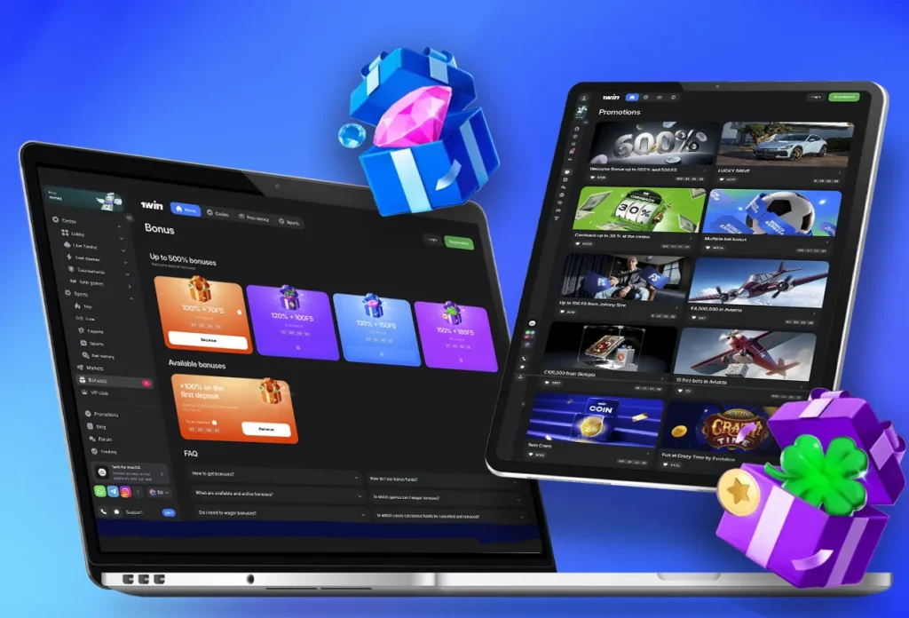 Best Bonuses and Promotions 1WIN