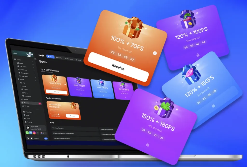 1win India welcome bonus